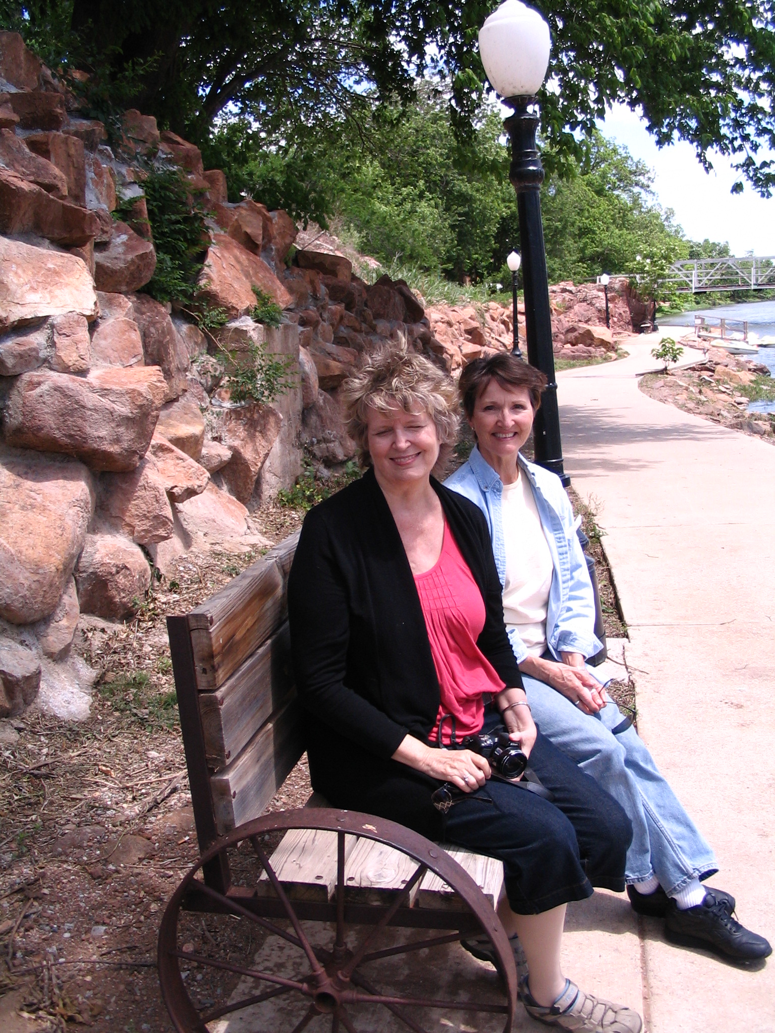 Jo and Jeanne in Oklahoma